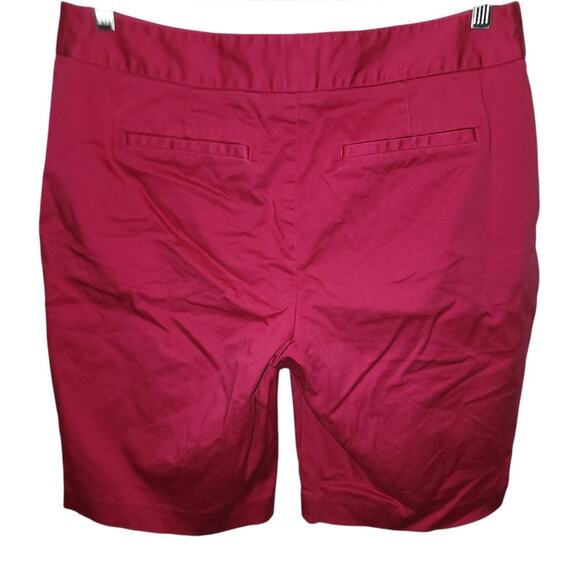 Liz Claiborne Barbie Pink Bermuda Jackie Shorts Plus Size 14 - Picture 3 of 5